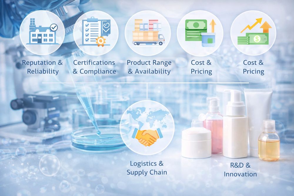 Na co zwrócić uwagę wybierając dostawcę surfaktantów dla przemysłu kosmetycznego?