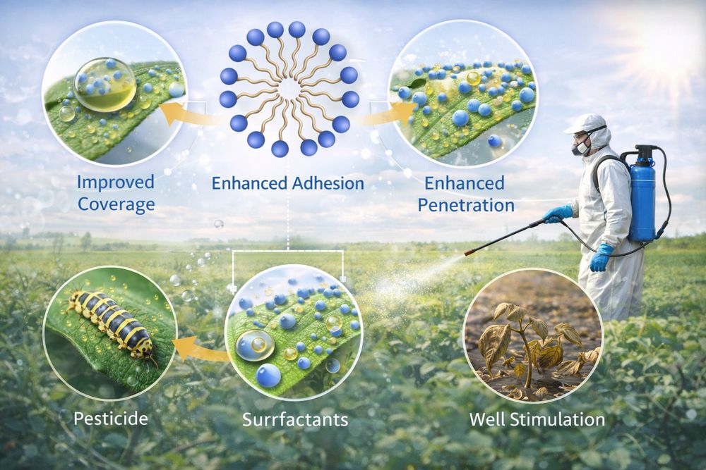Rola surfaktantów w środkach ochrony roślin – jak zwiększają skuteczność pestycydów i herbicydów?