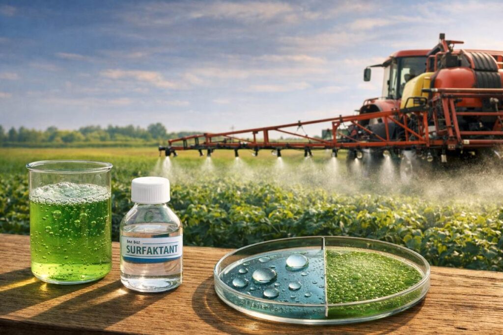 Jak surfaktanty poprawiają skuteczność oprysków w rolnictwie?
