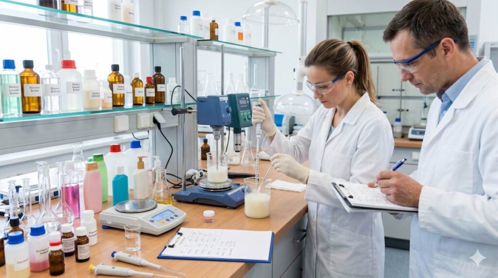 Kluczowe parametry w formułach chemii gospodarczej i kosmetycznej